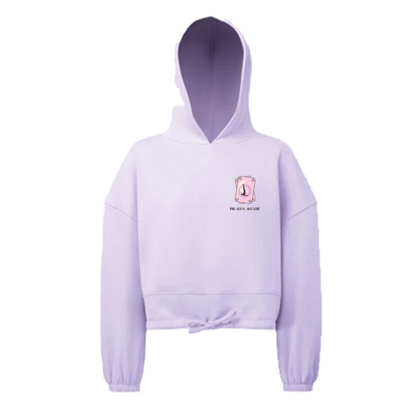 Pilates Avenue Cropped oversized hoodie - Tarot card Design Thumbnail