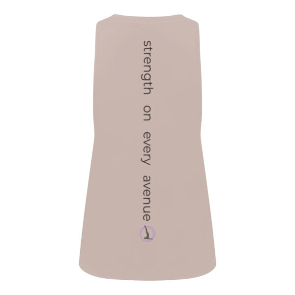Pilates Avenue Women's Fitness Vests - Grey text Thumbnail